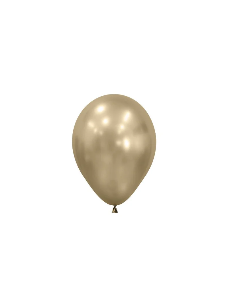 Goldfarbene Ballons 12cm 50Stück