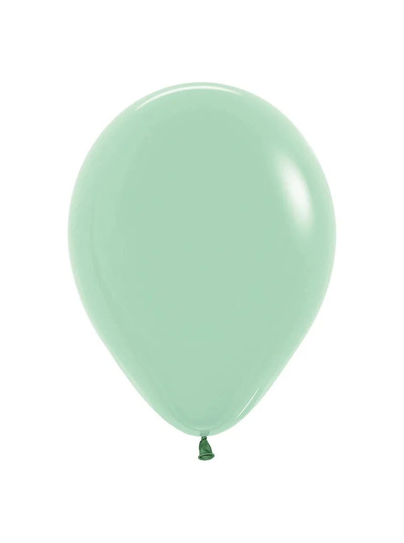 Grüne Luftballons Pastell 23cm 50 Stk