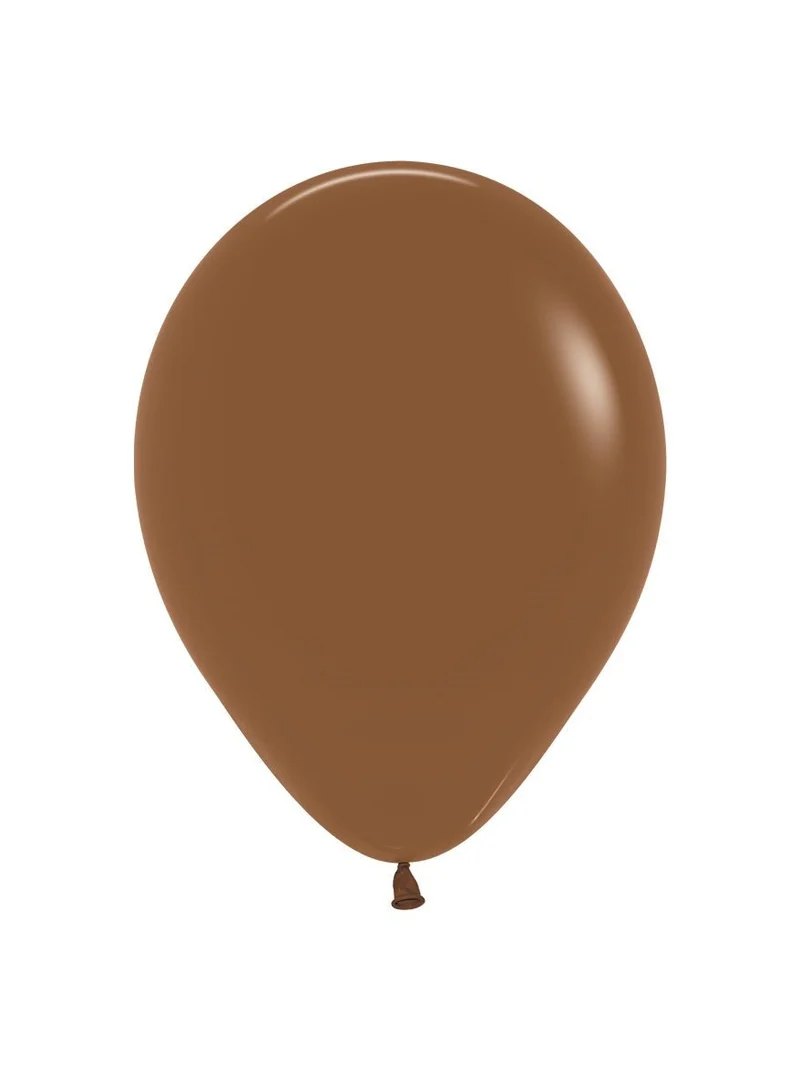 Braune Luftballons 23cm 100 Stk