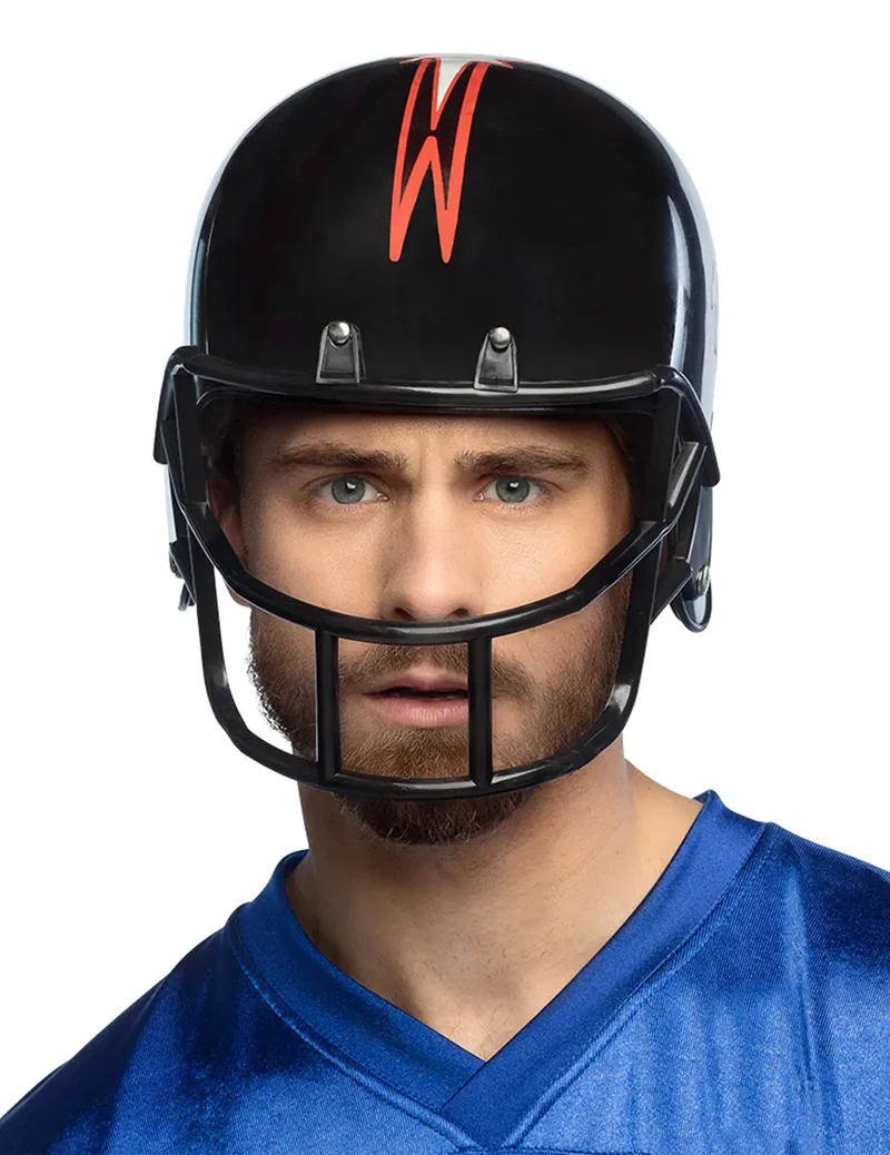 Schwarzer Football Helm