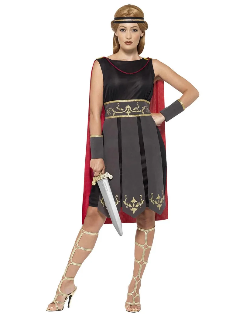 Gladiatorinen-Krieger Kostüm für Damen