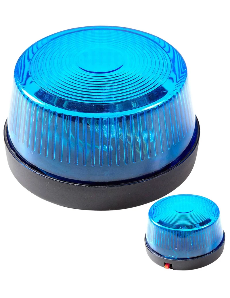 Notfall Sirene Polizei blau 7 x 4 cm