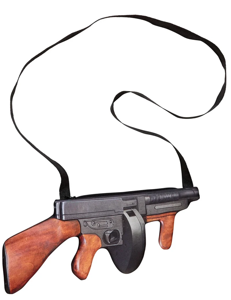 Handtasche Kostümzubehör Gewehr Spielzeug