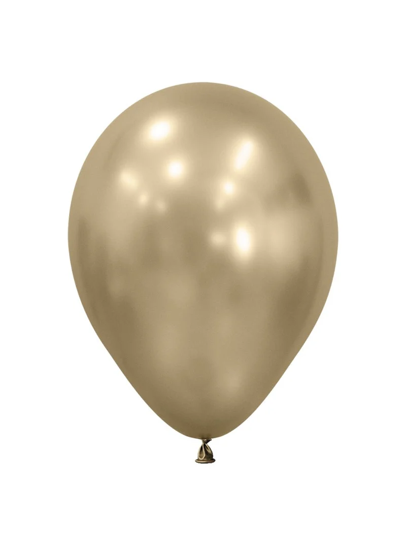 Goldfarbene Ballons 23cm 50Stück