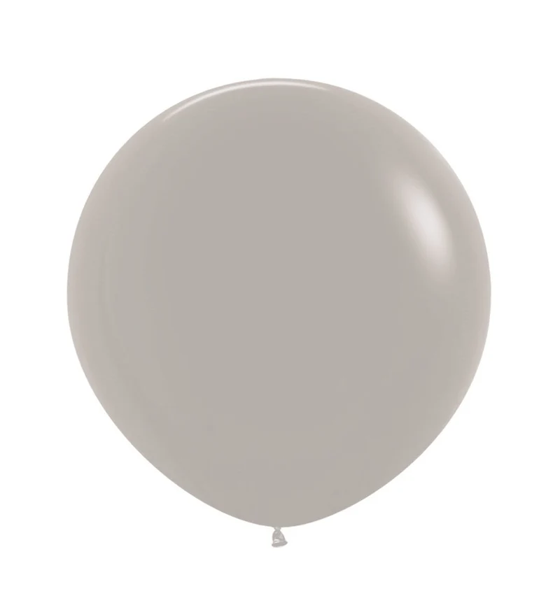 Graue Ballons 61cm 3Stück