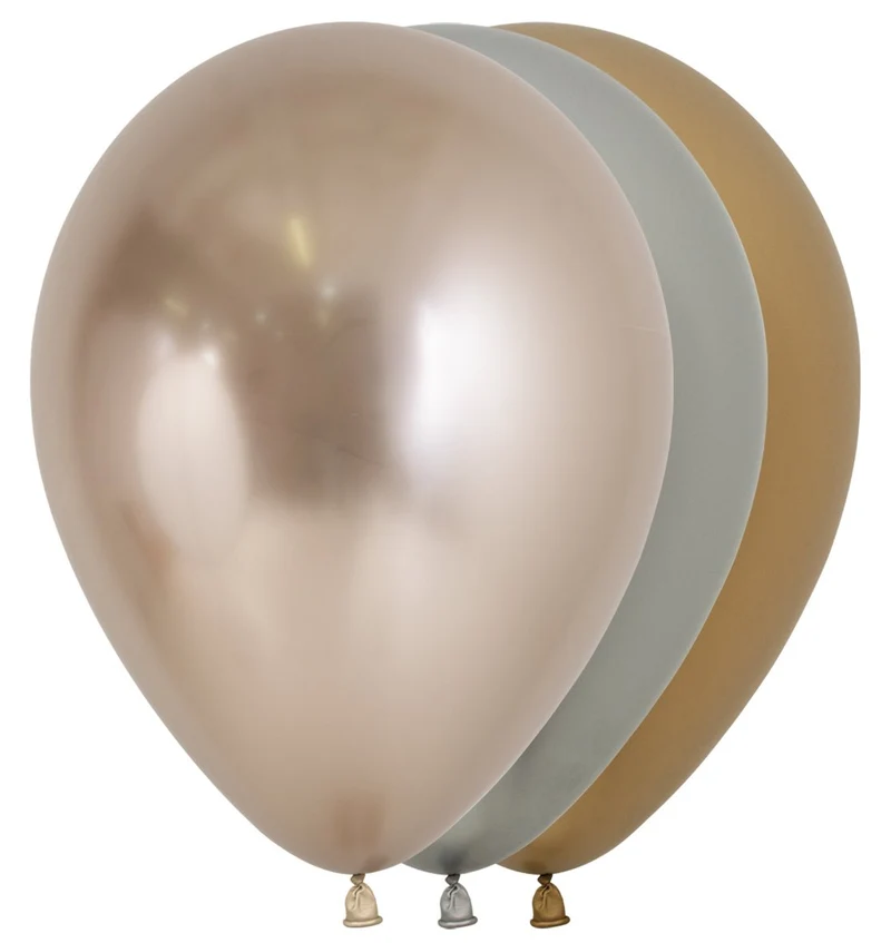 Bunte Ballons Deluxe 30cm 50Stk