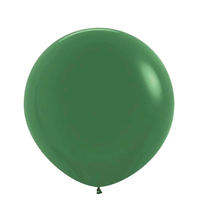 Dunkelgrüne Ballons 61cm 3Stück