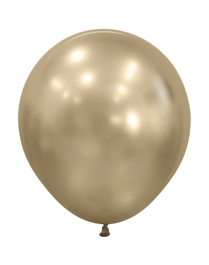 Gold Luftballons Seide 45cm 15Stk