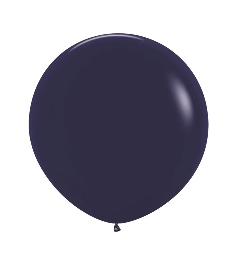 Dunkelblaue Luftballons Latex 61cm 3Stück