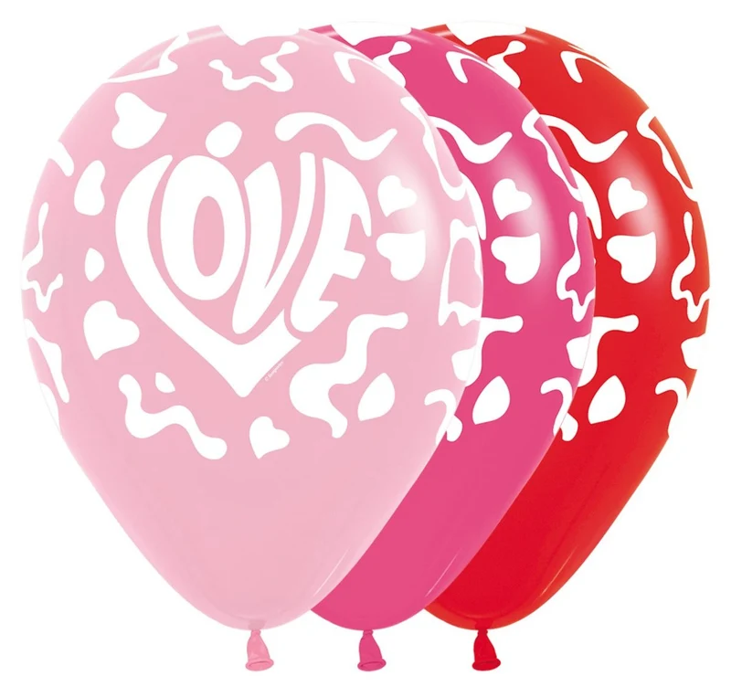 Liebe Ballons 30cm 25Stk