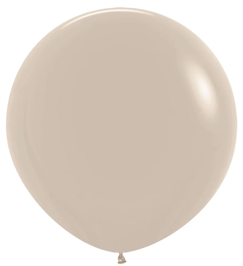 Beige Luftballons 91cm 2Stück