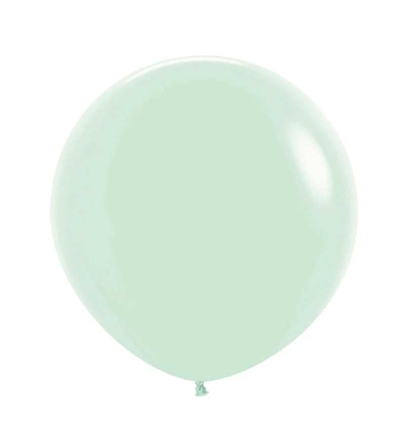 Mintgrüne Luftballons Pastell 61cm 3Stück