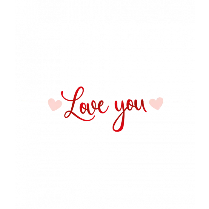 Rote Buchstabengirlande Liebe 2,5m