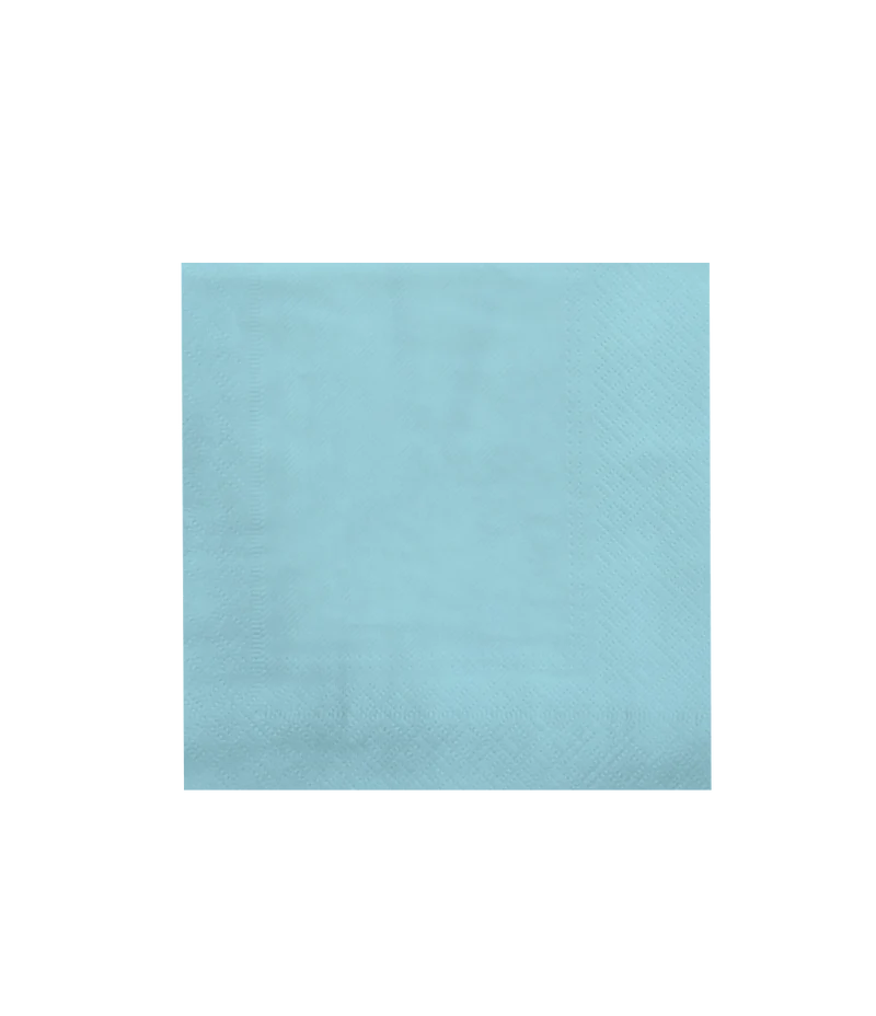 Blaue Servietten Pastell 16,5cm 8Stk