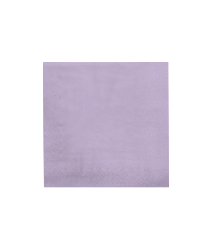 Lila Servietten Pastell 16,5cm 8Stk