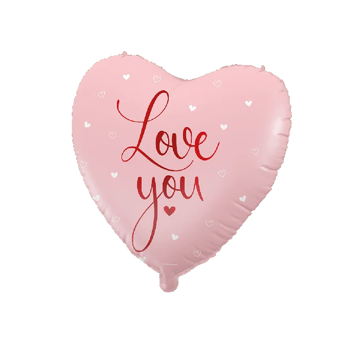 Herz Helium Ballon Love You Empty 60cm