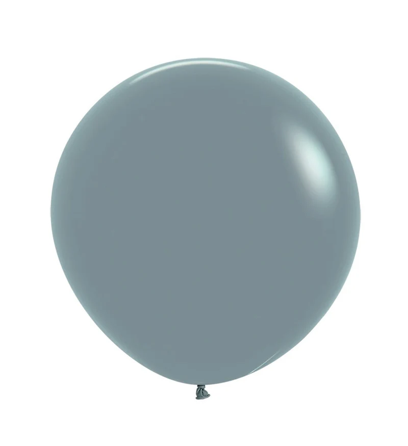 Blaue Luftballons Pastell 61cm 3Stück