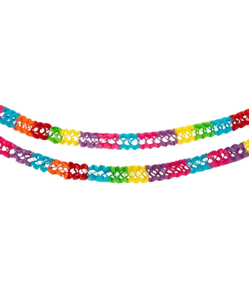 Bunte Girlande Stuhl 2.5m 2pcs