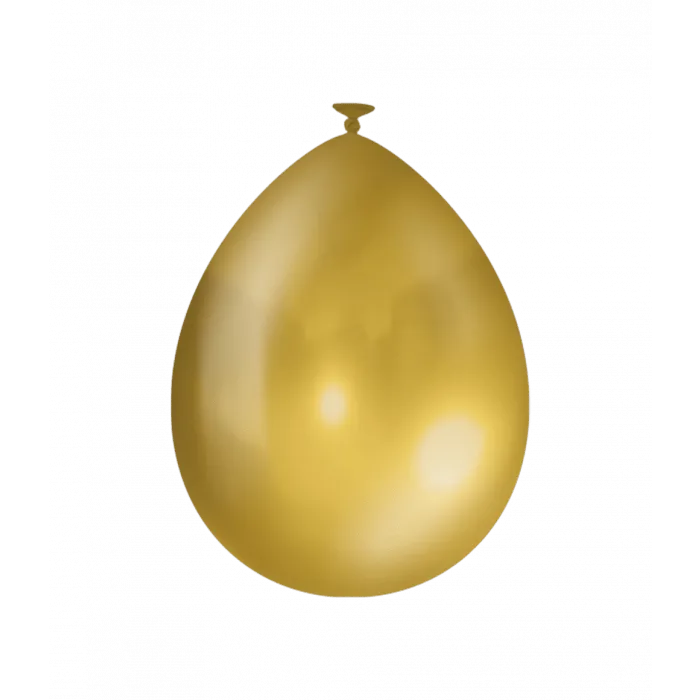 Gold Ballons Metallic 30cm 50Stk