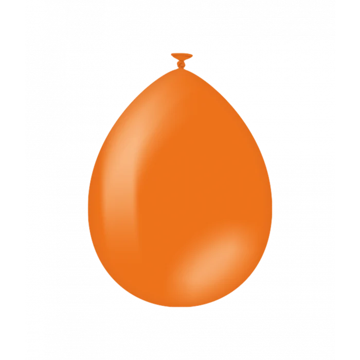 Orange Luftballons Latex 30cm 50Stk