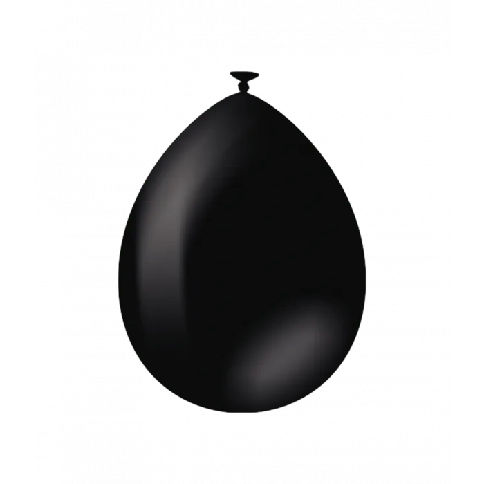 Schwarze Ballons 30cm 50Stk