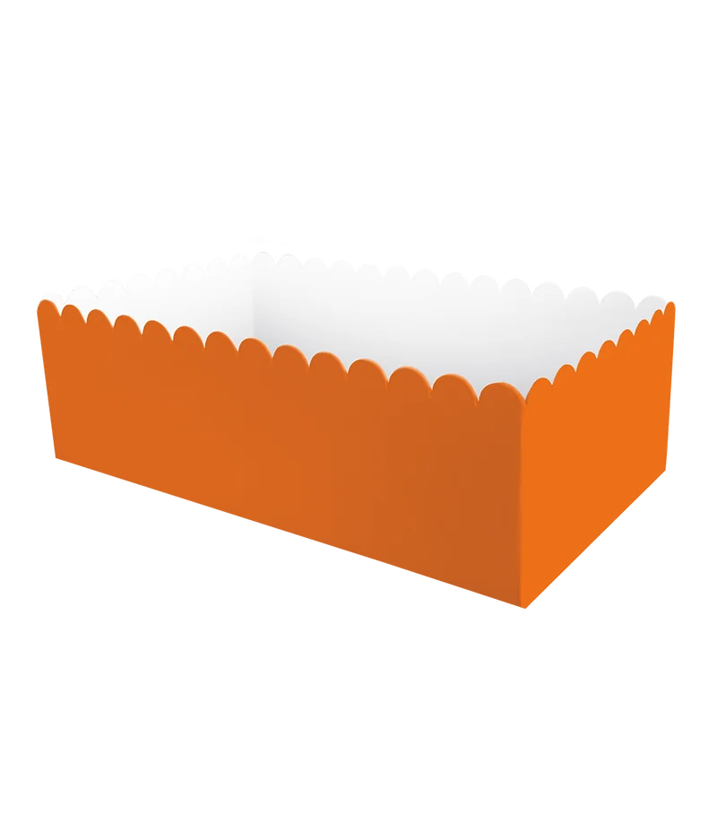 Orange Snackschüssel 12,5cm 8Stk