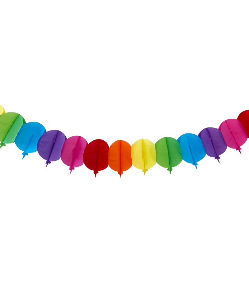 Bunte Girlande Ballons 6m