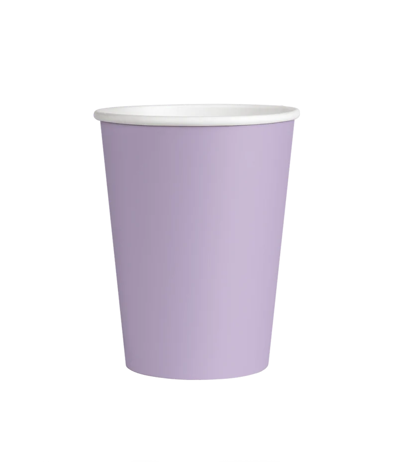 Lila Becher 7cm 8Stk
