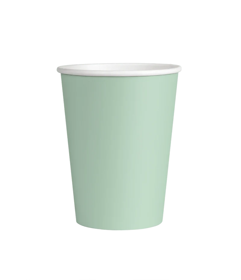 Grüne Becher 7cm 8Stk