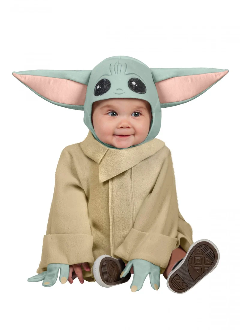 Baby Yoda™-Kostüm für Kleinkinder Star Wars™ Lizenz türkis-beigefarben