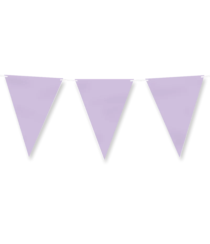 Lila Girlande Pastell 6m