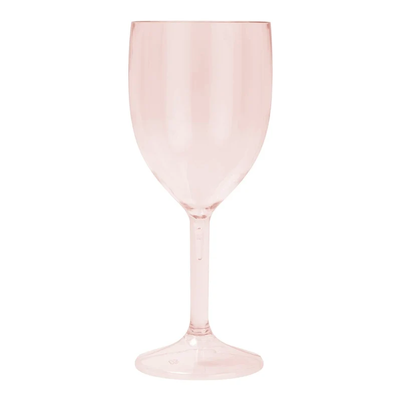 Rose Gold Weinglas Kunststoff 300ml 2Stk