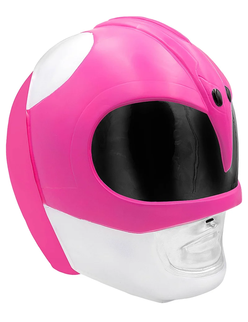 Power Rangers™ Maske für Erwachsene rosa