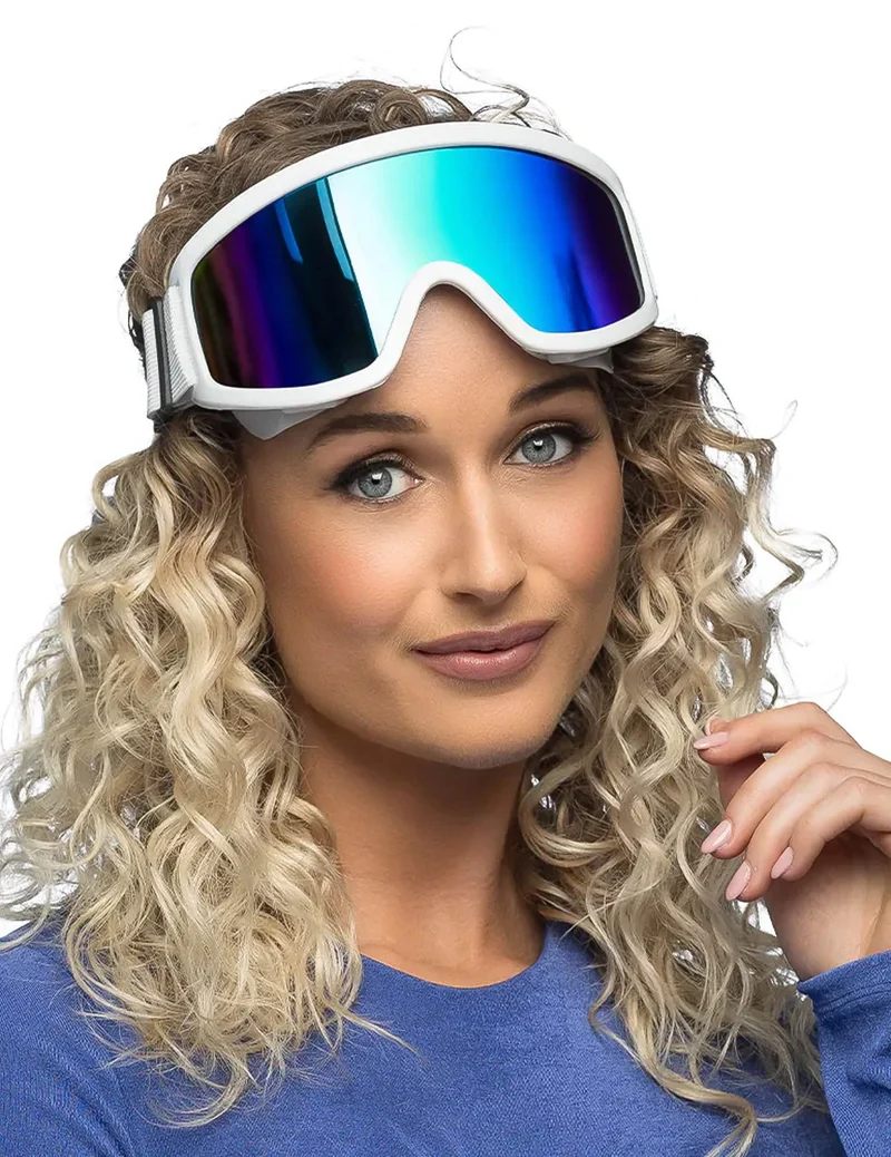 Skibrille Apres Ski Erwachsene weiss