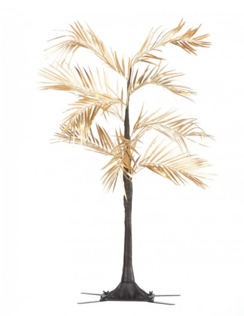 Leuchtender Palmenbaum 90 cm gold 90 LED