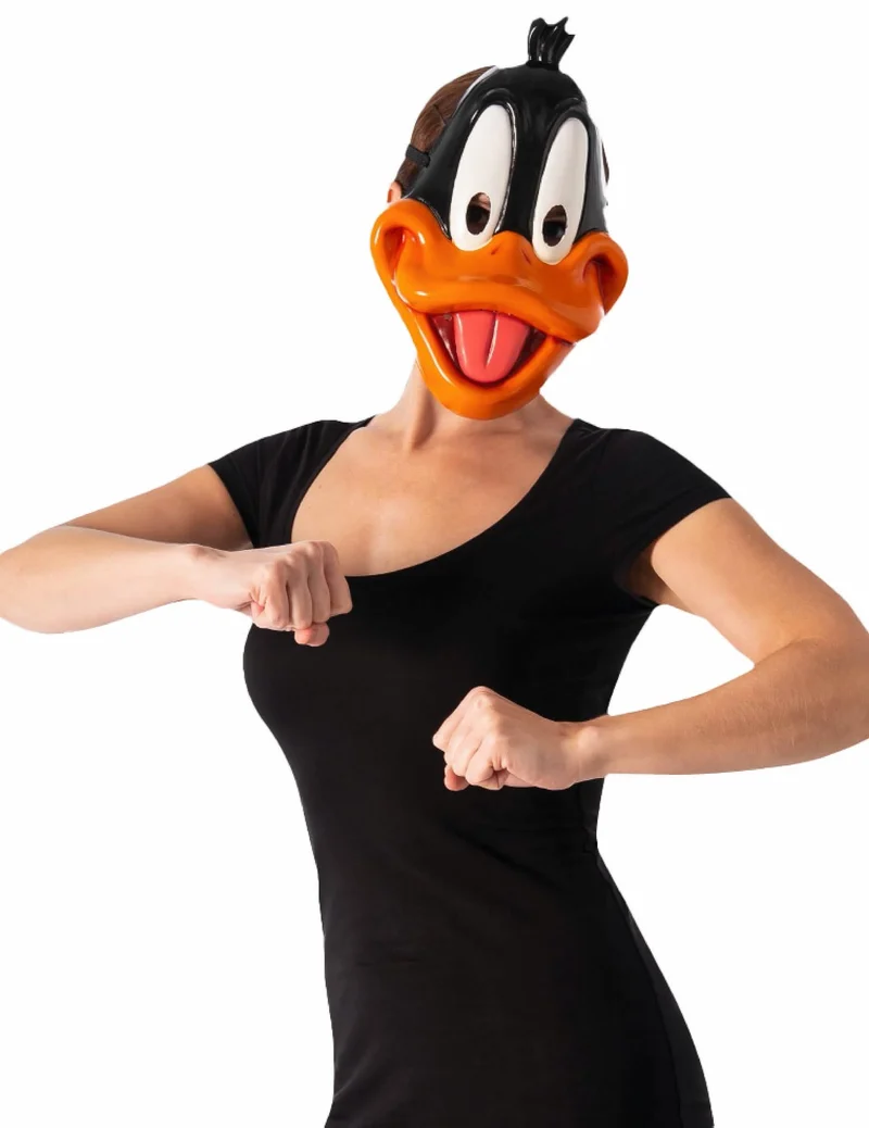 Looney Tunes™ Maske von Daffy Duck™ Erwachsene