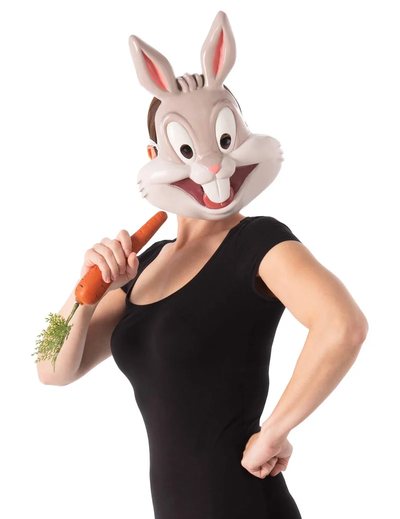 Bugs Bunny™ Looney Tunes™ Halbmaske Erwachsene