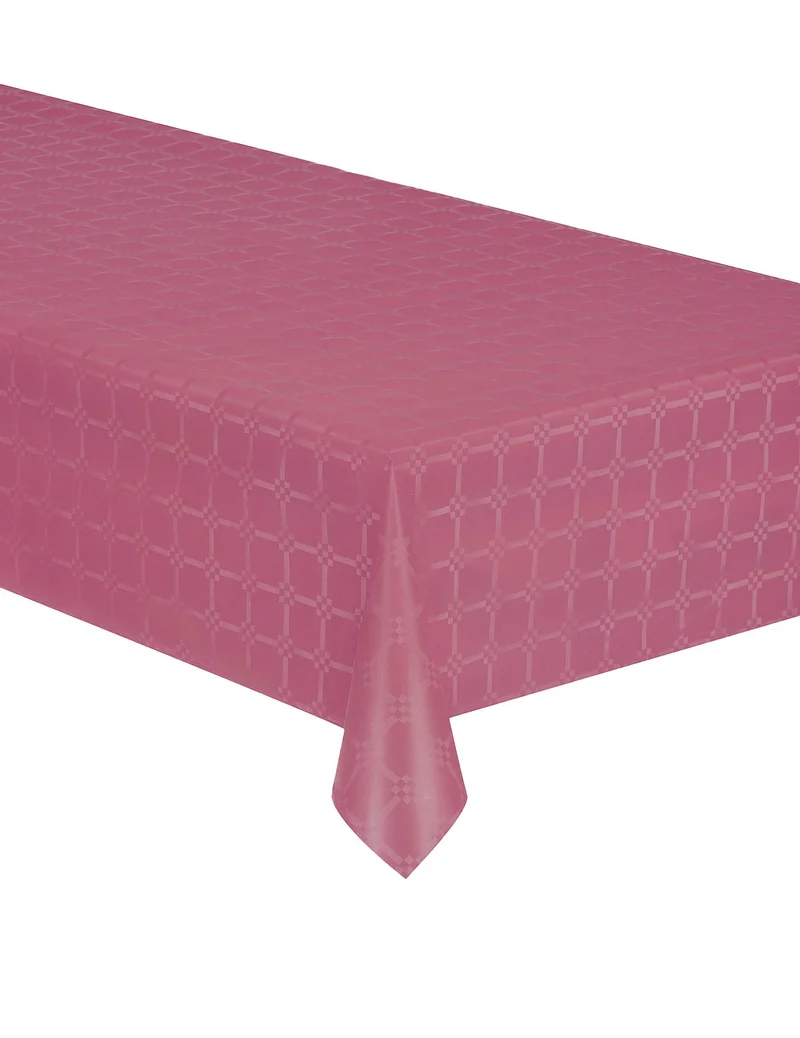 Tischdecke auf der Rolle aus Damastpapier, altrosa, 6 m, dick