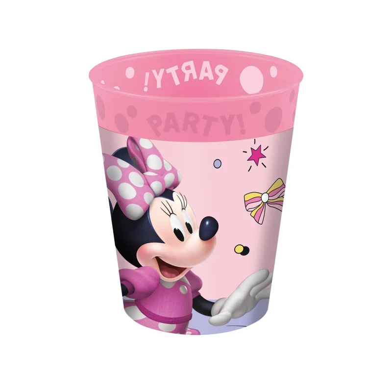 Minnie Mouse Becher Rosa 250ml 4Stück
