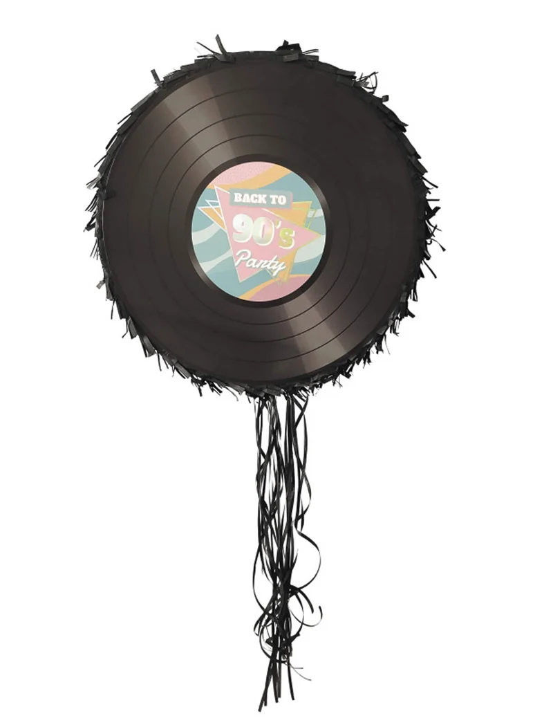 Vinyl Pinata 90er Jahre schwarz