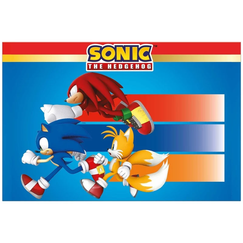 Sonic Tischtuch 1.8m