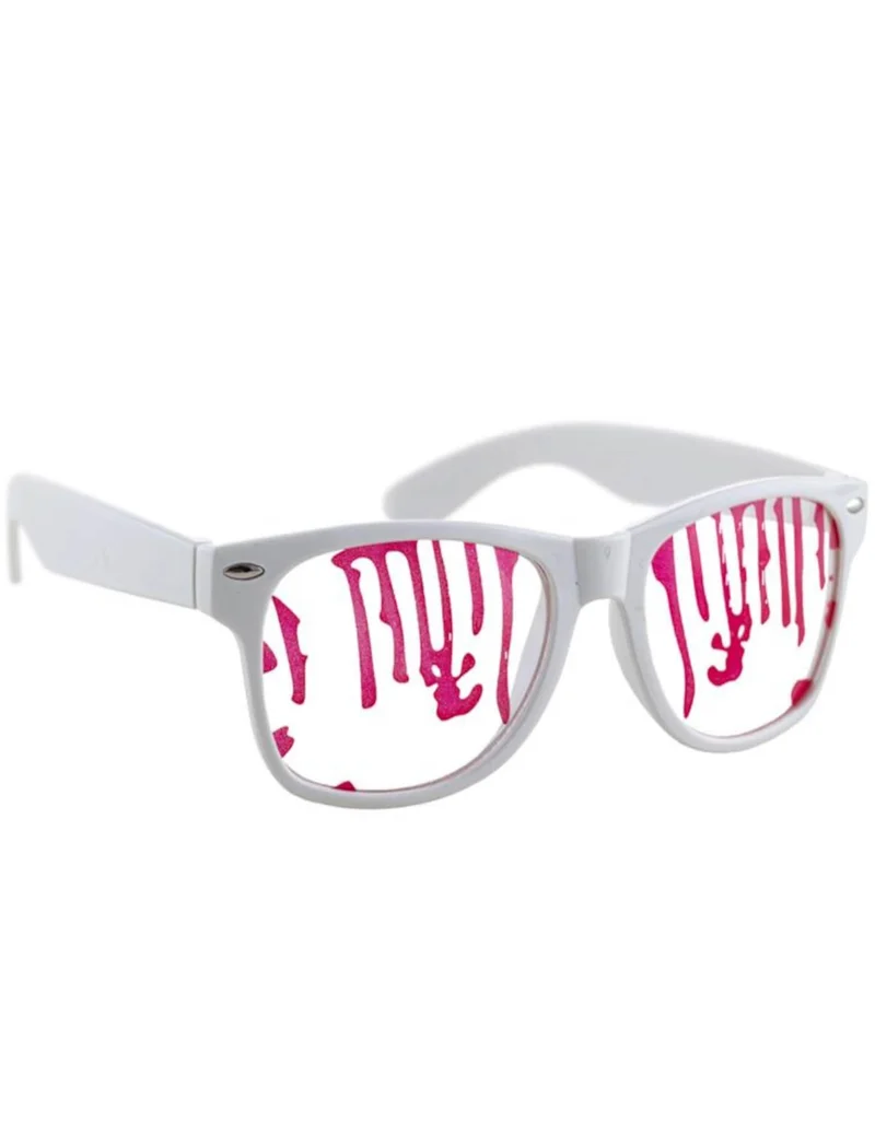 Blutbespritzte Brille