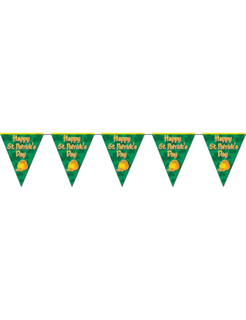 Happy St. Patrick's Day Wimpel-Girlande
