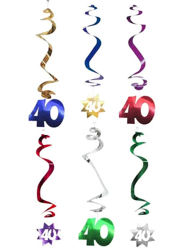 6 Hängedekos - 40 Jahre