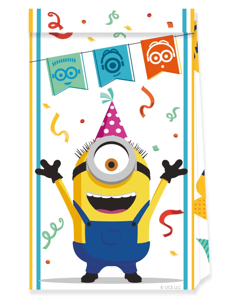 6 Partytüten Minions™
