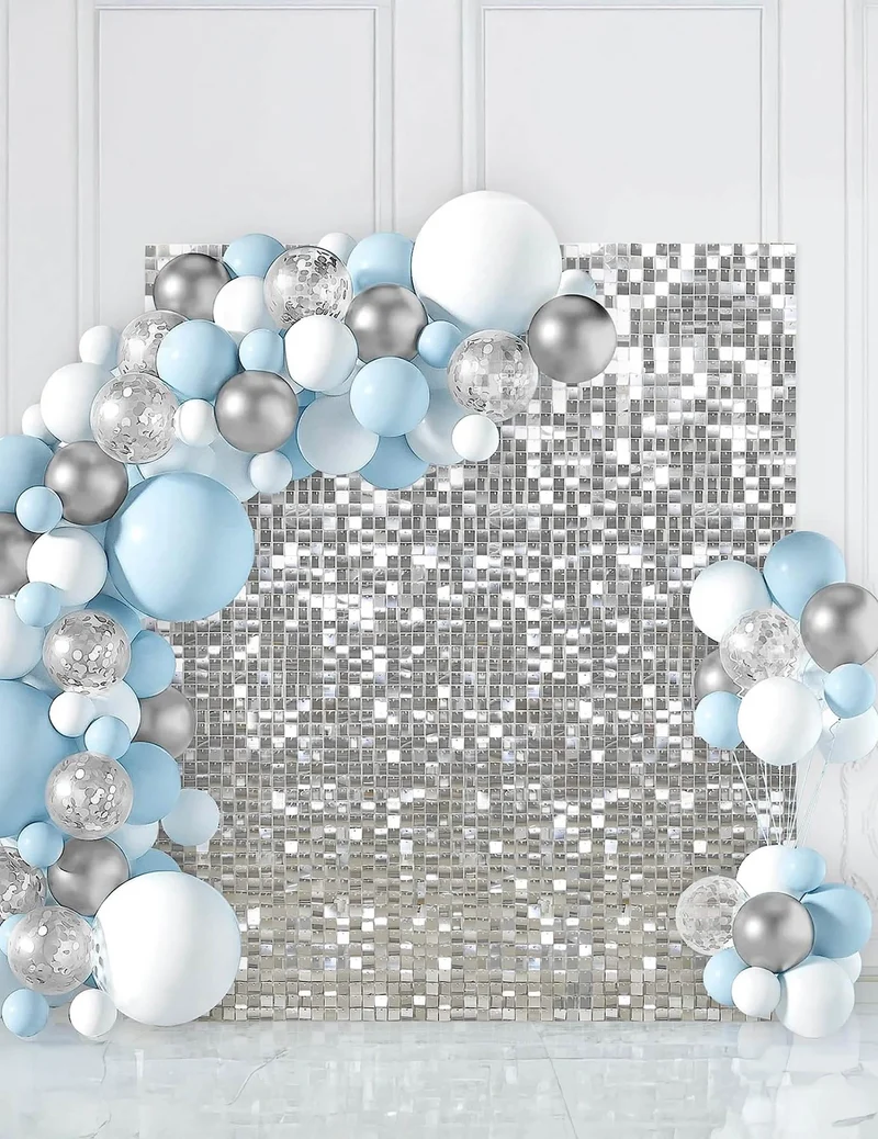 Glitzer Wandtafel 30 x 30 cm