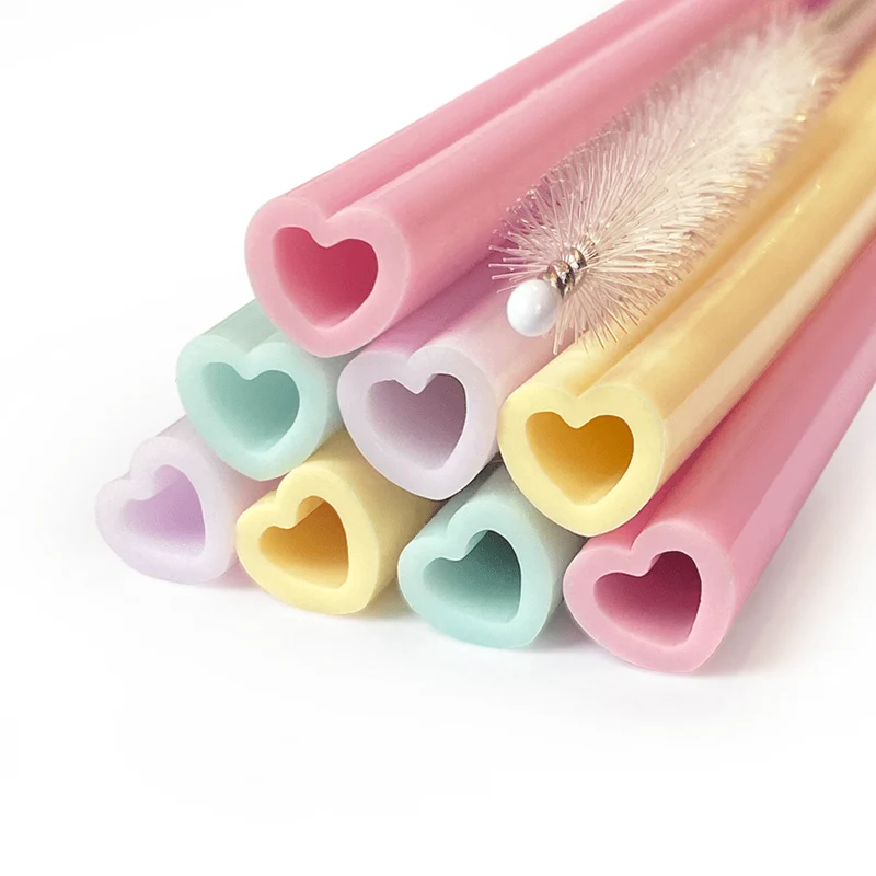 Valentinstag Strohhalme 8 Stk