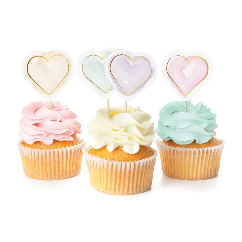 Valentinstag Cocktailstäbchen 12 Stück