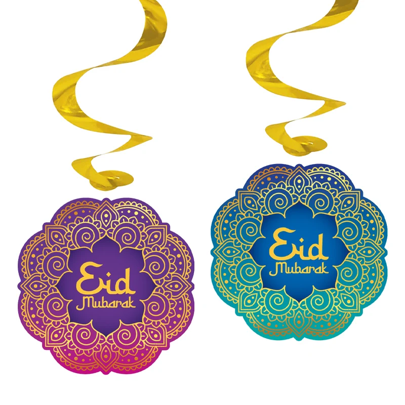 Ramadan Hängende Dekoration Eid Mubarak 4pcs