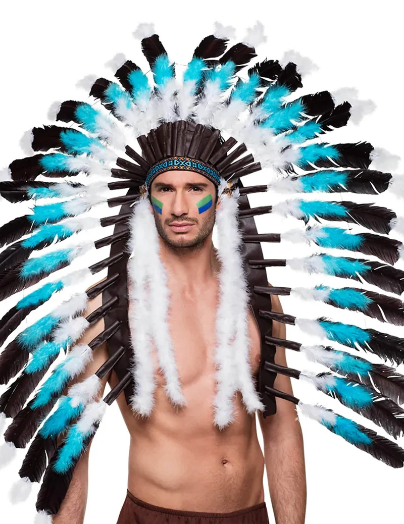 Indianerhäuptling-Kopfschmuck für Erwachsene